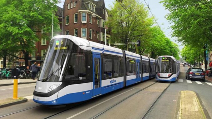 Appel d'offre Tramway 391 M€ à Amsterdam - Gare Express