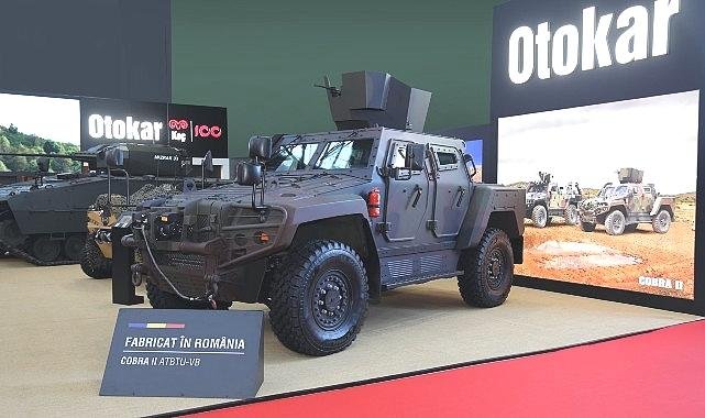 Cobra II, le premier véhicule blindé turc, présenté en Roumanie - Gare Express
