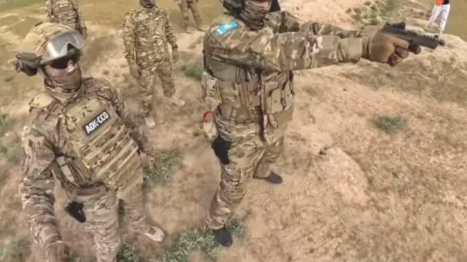 Forces spéciales kazakhes SAR9 SP' - Gare Express