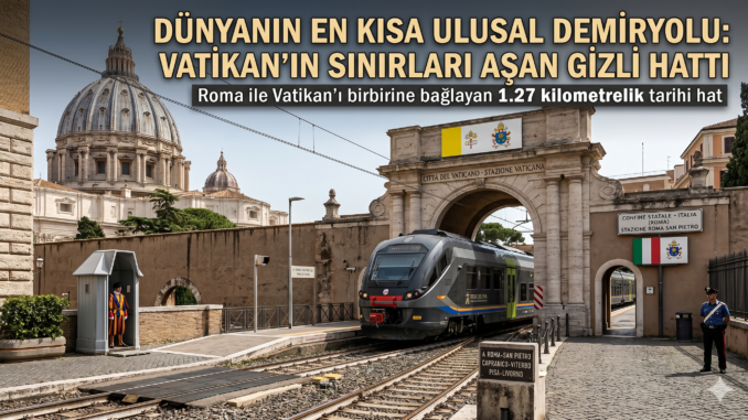 Le chemin de fer secret du Vatican - Gare Express